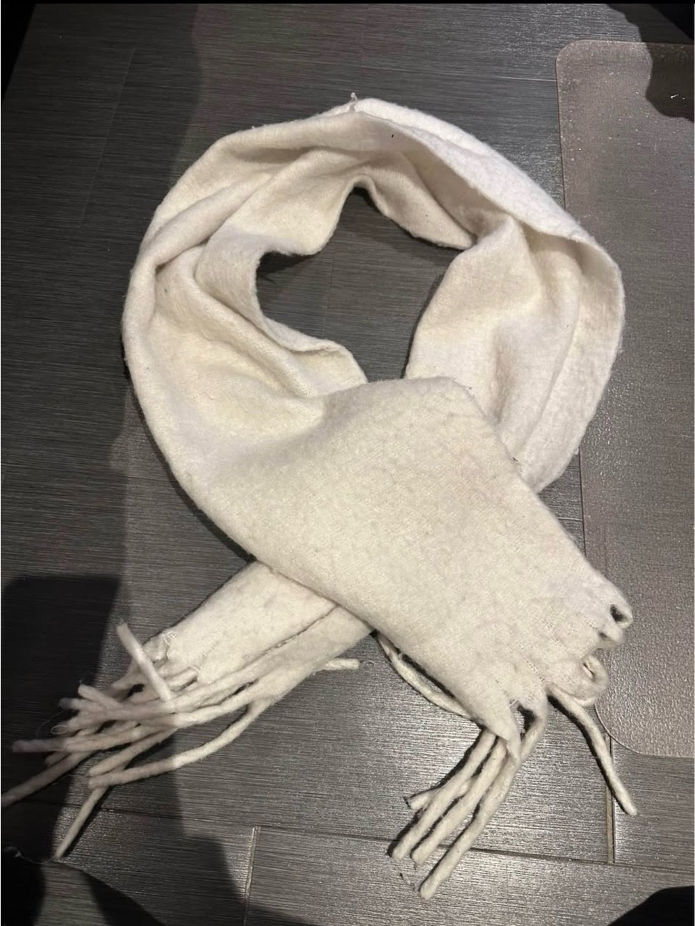 Foulard blanc